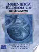 libro Ingeniería Económica De Degarmo
